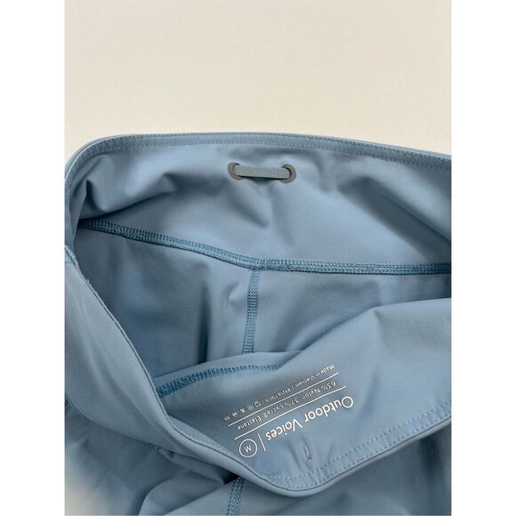 Outdoor Voices High Waisted Side Pocket Leggings Womens Size Medium Blue - Picture 13 of 13